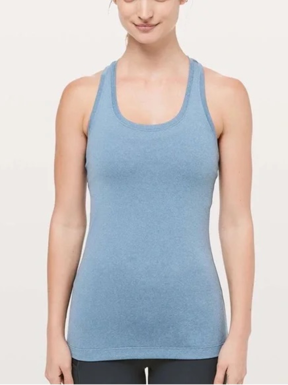 lululemon athletica Blue Cool Racerback II Tank - Size 6